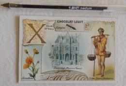 Chocolat-Louit : Alphabet : X : Xeranthème, Xiphydrie, Ximo (Japon), Xaincoings - Bordeaux - Louit