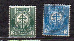 IRLANDE    Oblitéré    Y. Et T.   N° 62 / 63      Cote: 4,50 Euros - Used Stamps