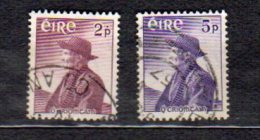 IRLANDE    Oblitéré    Y. Et T.   N° 130 / 131      Cote: 7,25 Euros - Oblitérés