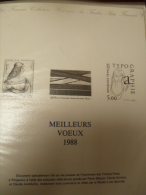 Documents De La Poste, Année 1988, Année Compléte, - Sammlungen