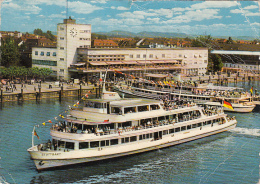 20540- FRIEDRICHSHAFEN- LAKE CONSTANCE, BODENSEE, HARBOUR, SHIPS - Friedrichshafen