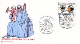 VATICAN. Enveloppe Commémorative De 1980. Journée Mondiale De La Paix. - Franking Machines (EMA)