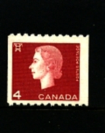 CANADA - 1963  4c CARMINE RED PERF  9 1/2 X IMP.  MINT NH - Unused Stamps