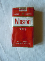 Pacchetto  Di Sigarette   -    WISTON 100S  - Cigarette Package  NEW-NUOVO - Fuma Cigarrillos
