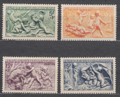 France 1949 Yvert#859-862 Mint Hinged (avec Charnieres) - Neufs