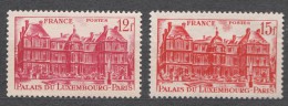 France 1948 Yvert#803-804 Mint Never Hinged (sans Charnieres) - Unused Stamps