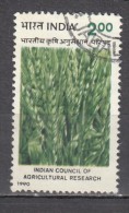 INDIA, 1990, Indian Council Of Agricultural Research, Agriculture, 1 V,  FINE USED - Oblitérés