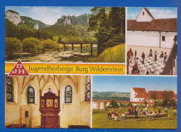 Deutschland; Leibertingen; Sigmaringen; Jugendherberge Burg Wildenstein; Donautal - Sigmaringen