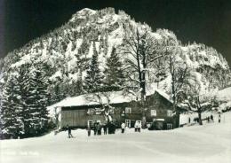 8973 Hindelang Allgäu Cafe Polite Adolf Egger Im Winter Sw 60er - Hindelang