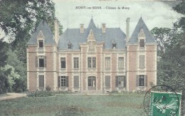 CHAMPAGNE ARDENNE - 10 - AUBE  - MUSSY SUR SEINE - Château - Colorisée - Mussy-sur-Seine