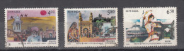 INDIA,  1990,  Cities Of India,  Set 3 V,  Bikaner,  Hyderabad, Cuttack,  Set 3 V,  FINE USED - Used Stamps