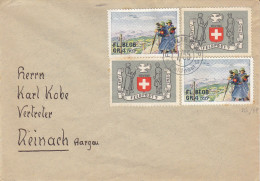 Poste De Campagne - Feldpost - Suisse - Lettre De 1940 -  FL BEOB GR 4 - Oblitération Fusilier KP - Dokumente