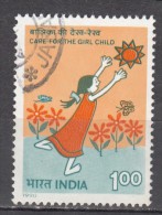 INDIA, 1990, Care For The Girl Child,,  1 V,  FINE USED - Used Stamps