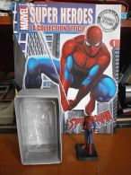 FIGURINE METAL SPIDERMAN Avec Sa Boîte Et Son Fascicule - MARVEL -EAGLEMOSS - Statues - Metal