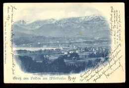 Gruss Aus Velden Am Worthersee / Verlag Von Ed. Moro / Year 1899 / Old Postcard Circulated - Velden