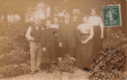 Carte-photo De FROISSY - Famille, En 1913 - Froissy