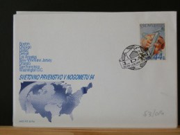 53/014     FDC    SLOVENIJA - Lettres & Documents