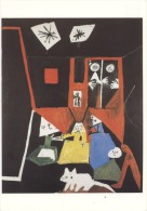 CARTE ILLUSTRATEUR  -   PABLO PICASSO  -   LES MENINES - 1957 -  ART - CPM - Picasso
