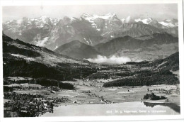 Blick Gegen Aegerisee, Sattel Und Urirotstock           Ca. 1940 - Other & Unclassified