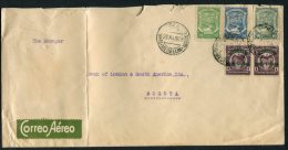 1925 Colombia Medellin Airmail SCADTA Bank Of London & South America Ltd, Bogota Cover - Colombia