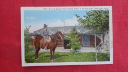 - Montana> Great Falls Chas Russell  Cowboy Artist At His Log Studio  1841 - Great Falls