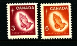CANADA - 1966  CHRISTMAS  SET  MINT NH - Unused Stamps