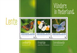 Nederland  2015  Vlinders 3  Butterfly  Schmetterlingen   Sheetlet//bogen    Postfris/mnh/neuf - Nuovi