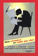 BUVARD - BIEN S'ÉCLAIRER ...LAMPE ...ELECTRICITE ... - Elektrizität & Gas