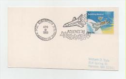 Postkarte USA Zur MSC Exhibition Azapex83 Mit USA Mi.Nr.1483 (Space Shuttle) - Etats-Unis