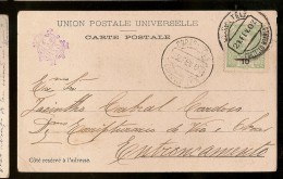 Portugal &  Bilhete Postal, Vivenda Cascais, Castelo Branco , Entroncamento 1907 (252) - Cartas & Documentos