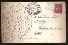 Portugal & Bilhete Postal, Castelo De S. Jorge Lisboa, Portalegre, Ribeira De Nisa 1951 (260) - Cartas & Documentos