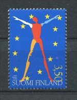 FINLANDE 1999 N° 1449 ** Neuf = MNH  Superbe Cote 1.75 € Présidente Union Européenne Homme Mains Etoiles - Unused Stamps