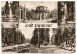 Bad Pyrmont - S/w Mehrbildkarte 11 - Bad Pyrmont