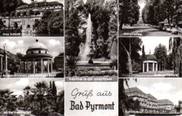 Bad Pyrmont - S/w Mehrbildkarte 16 - Bad Pyrmont