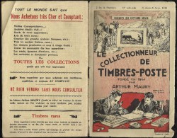 CATALOGUE . ARTHUR MAURY .  LE COLLECTIONNEUR DE TIMBRES - POSTE . N°  645-646 . 25 AOÛT-25 SEPTTEMBRE 1941 . - Cartas & Documentos