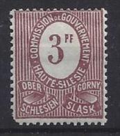 Germany (Oberschlesien) 1920  (*) MH  Mi.2 - Other & Unclassified