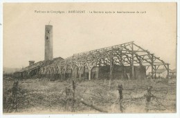 RIBECOURT (60.Oise)  LA SUCRERIE Après Les Bombardements De 1918 - Ribecourt Dreslincourt