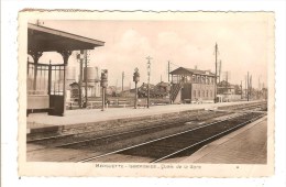 BERGUETTE ISBERGUES - PAS DE CALAIS - QUAIS DE LA GARE - TRAIN - CHEMIN DE FER - Isbergues