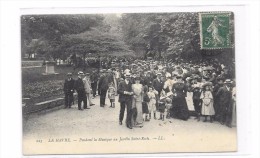 CPA DU HAVRE (SEINE INF) Pendant La Musique Au Jardins St Roch - Square Saint-Roch