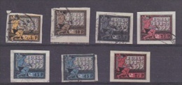 Russia 1922 Oktoberrevolution 5v Used + Mi 195y Used + Mi 194 * (21966) - Used Stamps