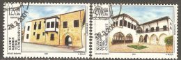 Turkish Cyprus 2001 Mi# 532-533 Used - Restored Buildings, Lefkosa - Oblitérés