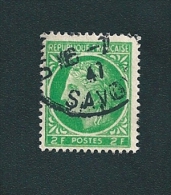 680  Type Ceres De Mazelin 2 Frs Vert Timbre  France 1945-47 Oblitéré - 1945-47 Ceres (Mazelin)