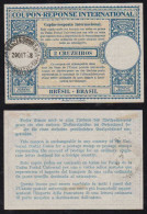 Brazil Brasil 1948 IRC Reply Coupon 2CR (issued 1942) - Postwaardestukken