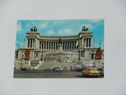 ROMA - Altare Della Patria - Monumento A Vittorio Emanuele II - Auto - Altare Della Patria