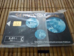 Phonecard Spain (Mint,new) With Blister 2 Scans Rare - Autres & Non Classés