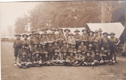 CP Photo 1921-1922 CORCY (près Villers-Cotterêts) - Au Camp De Scouts, C.A.R.D., Scoutisme, Scout (A106, Ww1, Wk 1) - Pfadfinder-Bewegung