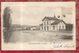 Yvelines : Louveciennes, La Gare, Précurseur - Louveciennes