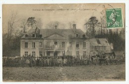 RIBECOURT (60.Oise)  Le Château Après Les Combats De 1918 - Ribecourt Dreslincourt