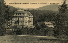 N°328 JJJ 57  ROUGEMONT LE CHATEAU CHATEAU SAINT NICOLAS ET LE BOERENKOPF - Rougemont-le-Château