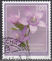 Liechtenstein, 2012 - 100rp Gentiana Rhaetica- Nr.1573 Usato° - Oblitérés